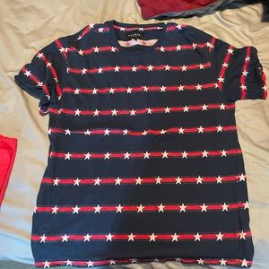 Mens Pacsun Tee Shirt Stars & Stripes EUC USA
